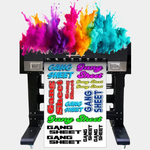 9 Colour ONE METRE DTF Gang Sheet Builder - Width 55cm X  Length 100cm Thumbnail